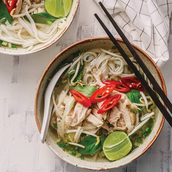 Chicken Pho Style Noodle Soup