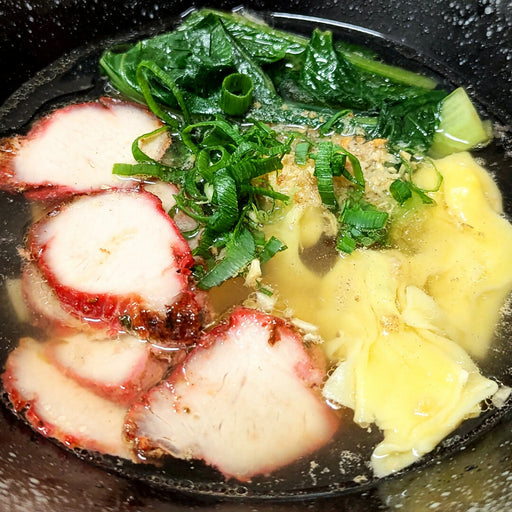 Thai Smile Burnie Prawn Wontons & Pork BBQ Soup