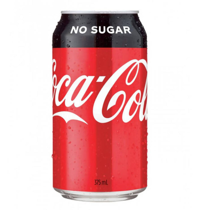 Coke No Sugar (375ml)