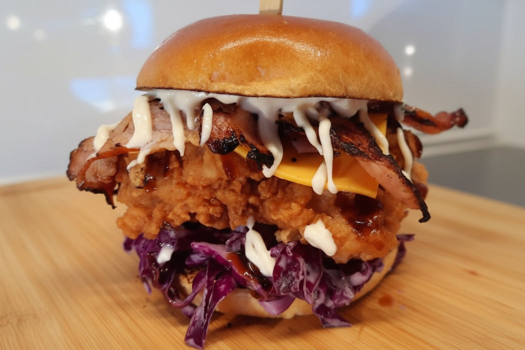 Fully Loaded Chicken Burger