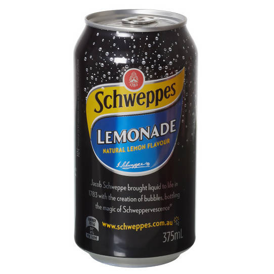 Schweppes Lemonade (375ml)