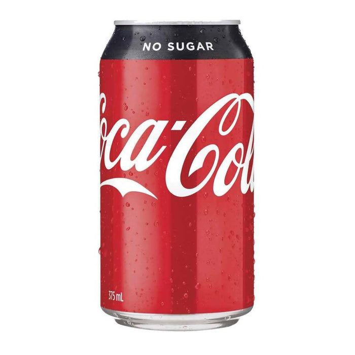 CAN Coke No Sugar 375ml